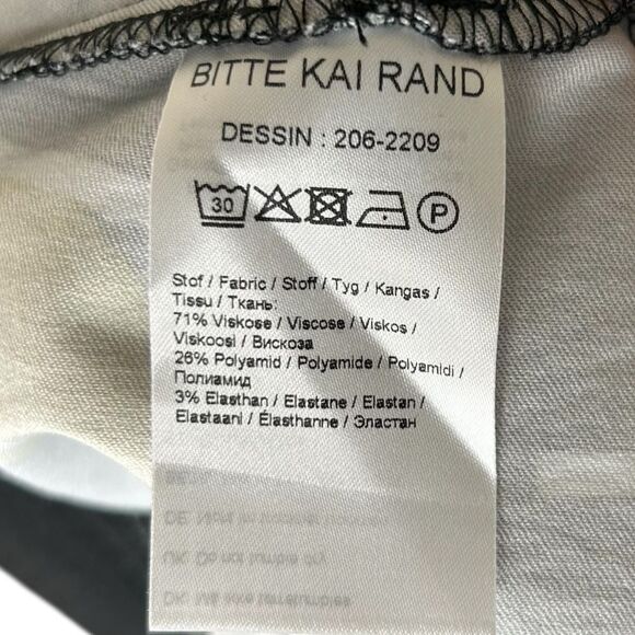 Bitte Kai Rand Scandinavian Design Stretch‎ Pencil Skirt Geometric Print Medium - Picture 5 of 8
